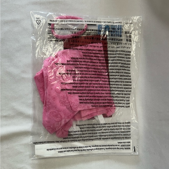 American Girl 18” Doll Pink PJ Set With Sleepers & Hair Tie  NOS NIP - Picture 10 of 14